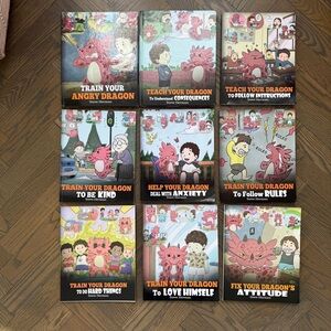 LIKE NEW | Train Your Dragon Series | Steve Herman | 9 Books | SEL